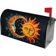 thumbnail image 2 of Sun Moon Stars Magnetic Mailbox Covers, Mail Wraps Garden Yard Home Decor for Outdoor Standard Size 25.5x21 in, 2 of 6