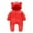 Red, variant on Baby Snowsuit Winter Warm Jumpsuit with Bear Ears Hood Down Cotton Padded Romper Cold Weather Outerwear