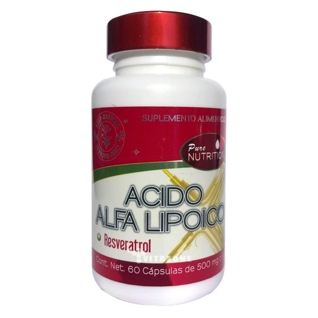 Ácido Alfa Lipoico 500 Mg 60 Cápsulas Keep Natural. KEEP NATURAL PUREACIDOALFALIPOICO