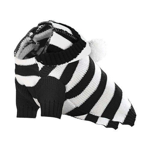 Pet Dog Hoodie Sweater Jumper Coat Warm Clothes Puppy Knitted Hooded Jacket US