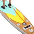 thumbnail image 3 of Correa SUP en Espiral 10 Pies para Tabla Surf Stand Up Paddle () Naranja, 3 of 7