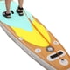 thumbnail image 2 of Deportes acuáticos Tabla de surf con correa 10 pies en espiral SUP Stand Up Paddle Board naranja Barbie Nuevos Originales, 2 of 7
