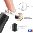 thumbnail image 3 of Ear Wax Remover,Soft Spiral Earwax Removal Tool with 16 Replacement Heads Safe Reusable Ear Wax Removal Kit for Gift Set (Black), 3 of 7