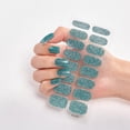 thumbnail image 1 of Semi Cured Gel Nails Art Stickers Fashion Solid Color Manicure Decal UV LED Lamp Need Gel Nail Decals Nail Sticker Decoration, 1 of 4
