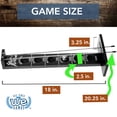 thumbnail image 3 of WE Games Shoot The Moon - Solid Wood, Black Stained - 18 in., 3 of 8
