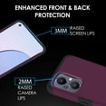 thumbnail image 3 of For OnePlus Nord N20 5G Tough Strong Slim Dual-Layer ShockProof Hybrid Case Cover - Magenta Purple, 3 of 5