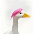 thumbnail image 2 of AuroraX Porch Goose Clothes Set 23" 17 19 inch Porch Goose Outfit with Hair Colorful Wig Porch Goose Accessories Porch Duck Clothing Lawn Garden Decor, 2 of 5