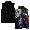 thumbnail image 2 of Chaleco sin mangas para hombre, diseño de moda, estampado 3D de diablo, chaleco para hombre, ropa informal cálida para fiestas y deportes al aire libre para uso diario, 2 of 5