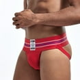 thumbnail image 2 of Mens Underwear Patchwork Underwear Men's Underwear Shorts Bulging Bag Soft Underwear, 2 of 9