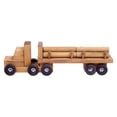 thumbnail image 2 of AmishToyBox.com Log Truck Wooden Toy - Amish-Made in Lancaster County, Pennsylvania - with 6 Removable Logs, 2 of 4