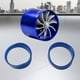 thumbnail image 5 of Turbo de admisión automática universal para automóvil de un solo lado para camión de vehículo (azul) Tmvgtek Accesorios para autos y motos, 5 of 9