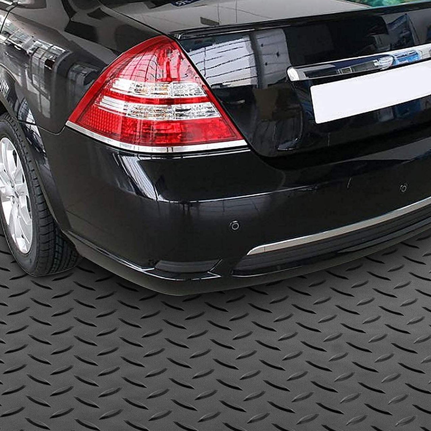 uyoyous 16.4 ft x 3.3 ft Roll Garage Flooring Cover / Protector, Non