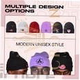 thumbnail image 4 of Anime Beanie Hat Winter Caps for Men and Womens Beanies, Cuffed Knit Graphic Beanie, Comfy and Soft Embroidered Anime Hat, Redp, 4 of 7