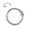 Silver, variant on Surgical Steel Daith Earrings for Women 16 Gauge Helix Cartilage Ear Piercing Hoop 8mm Septum Jewelry Silver 16g 8mm Hinged Septum Ring Silver