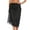 Black-Long, variant on LELINTA Womens Bikini Cover Up Mini Dress V Neck Loose Swimwear Bathing Suit Beachwear Swimsuit Sundress
