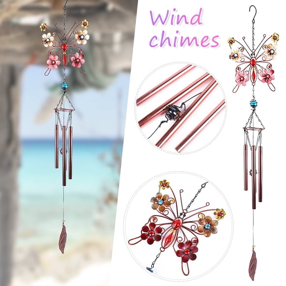 Cqxid Wind Chimes Under $10 Decoration -proof Wind Hanging Painted Room Metal Chime Home Decor