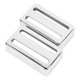 thumbnail image 3 of Guitar Pickup Shell, 2Pcs  Heat Dissipation Electric Guitar Pickup Cover Durable  for Instrument Black,Silver,Gold, 3 of 7