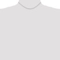 thumbnail image 2 of 14k White Gold 14 Inch 1.5mm Rope Chain Necklace Pendant Charm, 2 of 9