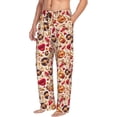 thumbnail image 6 of Sikiie Skull Retro record lips Mens Pajama Pants Sleep & Lounge Pants, PJ Bottoms With elastic waistb and Pockets X-Large, 6 of 6