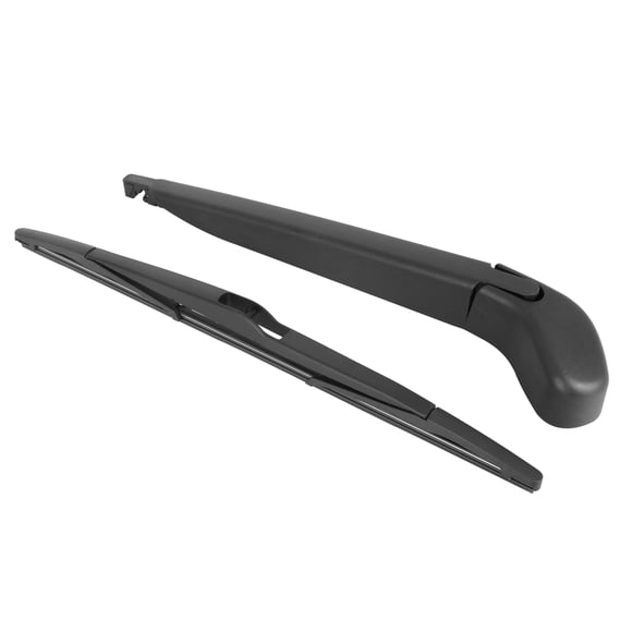 Unique Bargains Black Car Rear Windshield Wiper Blade Arm Set for 04-11 Ford Focus 14 Inch 355mm