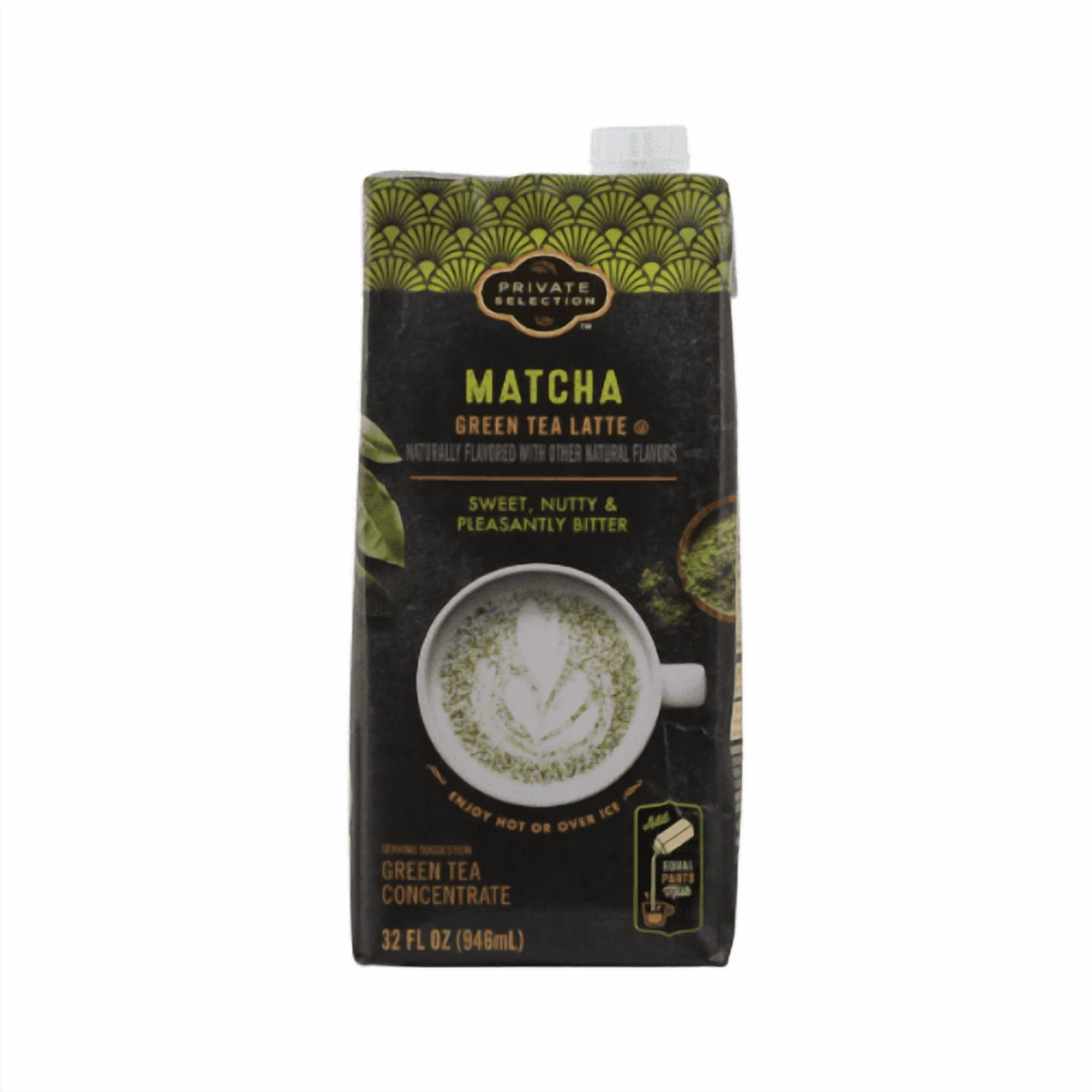 Private Selection Matcha Green Tea Latte Concentrate 2pk 32 fl oz