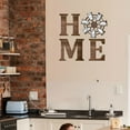 thumbnail image 4 of LAMIRO 4Pcs Windmill Wall Decor Wooden Home Letters Decoration Rustic Farmhouse Home Hanging Wood Sign Farmhouse Wall Decor for Living Room Kitchen Bedroom Porch (Brown), 4 of 7