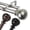Bronze, variant on Plaid 1" Double Curtain Rod 160-240 inch - Satin Nickel