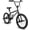 Black, variant on OLAKIDS Kids BMX Bike, 20 Inch Freestyle Bicycle with 4 Pegs Carbon Steel Frame Adjustable Seat for Beginner Level Riders Boys Girls