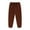 Coffee, variant on Ruyang Girls Boys Baggy Sweatpant Cotton Elastic Waist Sport Pants Soft Casual Loose Workout Running Joggers with Pockets
