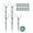 Green 1, variant on 1 Set Stackable Monstera Plant Support Houseplant Support Poles Indoor Outdoor Plants Stakes for Tall Potted Plants Pothos Philodendron