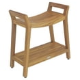 thumbnail image 6 of Asia® Ascend Teak Shower Bench with Elevated Height & Shelf, 6 of 6