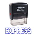 thumbnail image 2 of Printtoo Timbre en Caoutchouc Papeterie de Bureau Auto-Encre EXPRESS Timbre Personnalisé-Bleu, 2 of 2