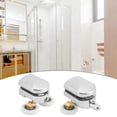 thumbnail image 5 of 4 Pcs Rouleaux de Porte de Douche 23mm Roues de Remplacement pour Portes Coulissantes de Douche (2 en Haut & 2 en Bas), 5 of 5