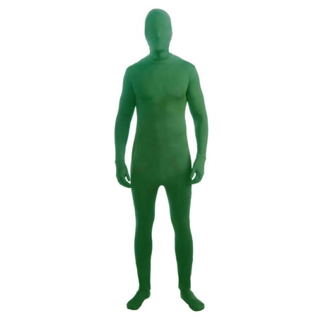 Green Standard Stretch Jumpsuit Adult Costume Skin Suit Lycra Spandex Full