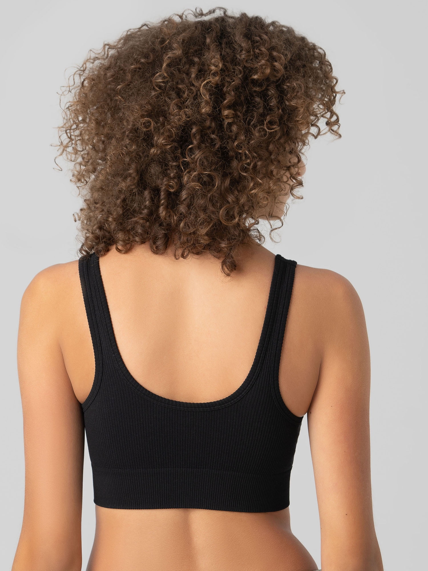 No Boundaries Women's Double Scoop Seamless Bra, Sizes XS-XXXL