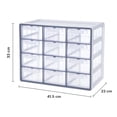 thumbnail image 2 of Caja Organizadora de Bisutería AGBOX Con 12 Cajones Color Gris, 2 of 5
