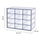 thumbnail image 2 of Caja Organizadora de Bisutería AGBOX Con 12 Cajones Color Gris, 2 of 5