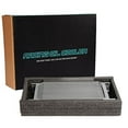 thumbnail image 5 of Universal AN10 Engine Transmission Silver Oil Cooler Sandwich Plate Kit, Fit for Japanese Model 16 Row, Silver Aluminum with Filter Thermostat Adapter Kit C Set 1, 5 of 5
