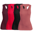 thumbnail image 1 of SET DE 4 BLUSAS CAMISETA PARA DAMA SURTIDO EN COLOR SIN MANGAS, 1 of 5