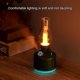thumbnail image 4 of Toystoory Humidificador de aire de 280ML, lámpara de queroseno Retro recargable por USB con luz LED, difusor de aromaterapia, generador de niebla Humidificadores Negro, 4 of 6