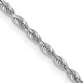 thumbnail image 2 of 14k White Gold 1.85mm D/C Quadruple Rope Chain (Weight: 4.49 Grams, Length: 20 Inches), 2 of 5