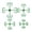 green, variant on S SERENABLE 4 Pieces Plant Stem Supports Adjustable Trellis for Tomatoes Outdoor Gardens red