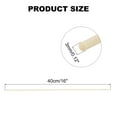 thumbnail image 2 of Uxcell 50 Pcs Wooden Dowel Rods Round Dowel Rod 0.12" x 16", 2 of 7