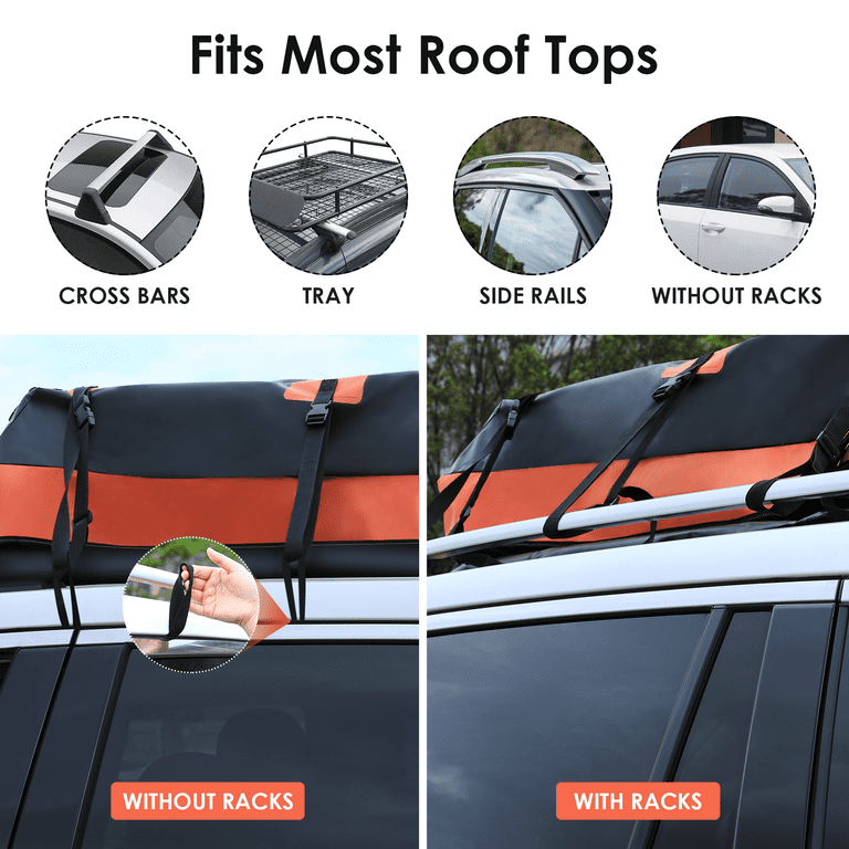 Rackless car roof storage hot sale