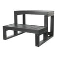 thumbnail image 6 of ToppiJoy 2-Step WPC Hot Tub Steps Universal Spa Steps Black Hot Tub Stairs Steps for Hot Tub Spa Stairs for Indoor or Outdoor 23.62*21.26*16.65in, 6 of 12