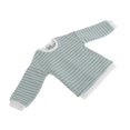 thumbnail image 2 of Suéter de rayas de muñeca encantadora Perfke 1/3 Ropa de muñeca BJD Sudadera con capucha de rayas Verde, 2 of 8