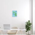 thumbnail image 2 of Stupell Industries Everyday Michigan Illustrated Map Graphic Art White Framed Art Print Wall Art, Design by Nina Seven, 2 of 8