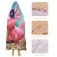 thumbnail image 4 of Ajolote Manta Capa con Capucha Anti-Bolitas, Manta de Lana Ártica Suave, Manta Portátil de Felpa Ligera y Lujosa, Poncho para Siesta en Casa y Oficina, 100*130cm, 4 of 6