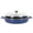 Blue, variant on Sur La Table Kithcen Essential Supper Club 3.75 Quart Enamel Cast Iron All In One Multi-Purpose Non-Toxic Nonstick Braiser Pan W/ Borosilicate Glass Lid - Red