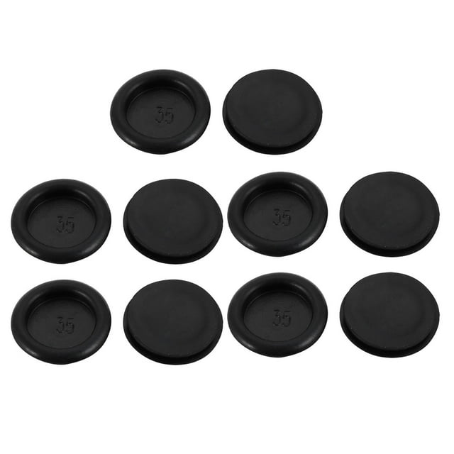 Unique Bargains 10 Pcs Joint de Protection en Caoutchouc pour Trou de Perceuse 35mm
